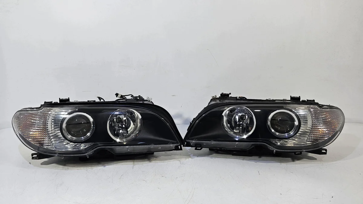Fari anteriori BMW E46 Coupe Cabrio usati image 4