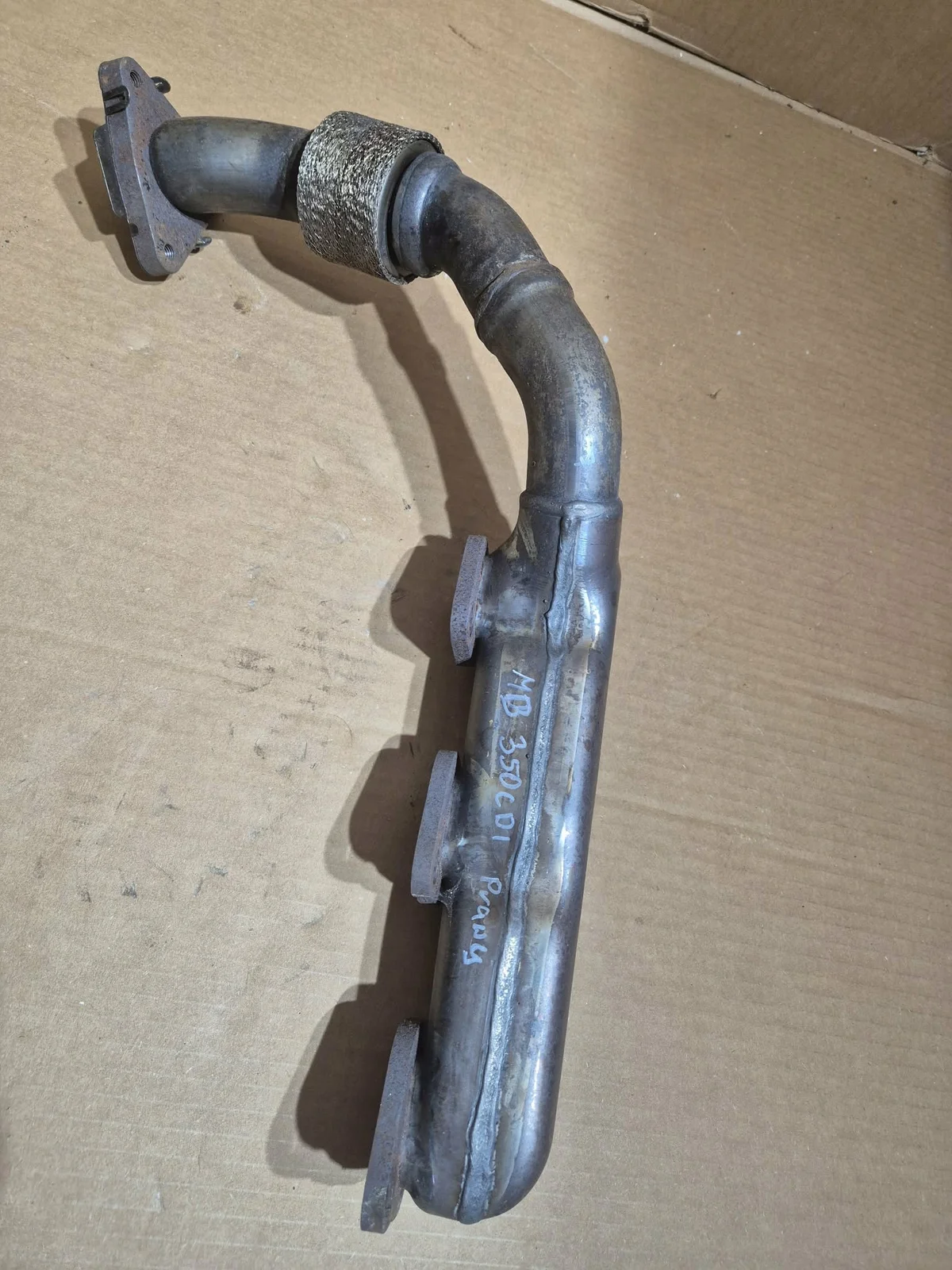 Avgaskollektor Vänster Höger Mercedes W212 W218