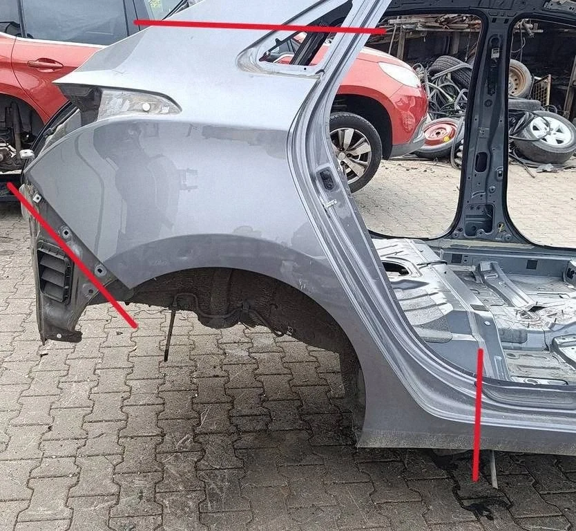 Hyundai i30 II HB 12-16 Kotflügel rechts hinten image 6