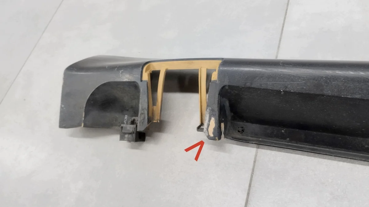 Schwellerleiste links Opel Zafira C OPC Line image 5