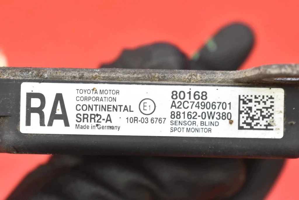 Radarsensor Totwinkel Rechts Hinten Toyota RAV4 IV image 8