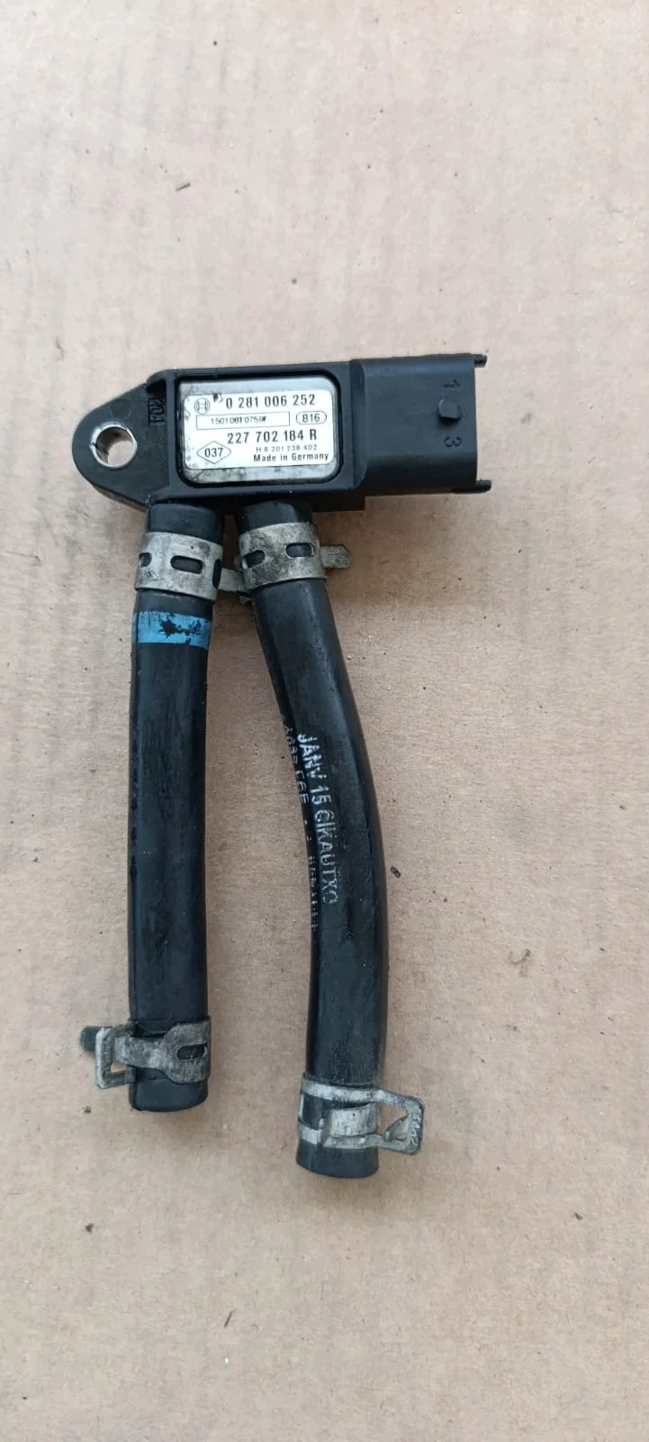 Capteur de pression différentielle DPF Mercedes W176 W246