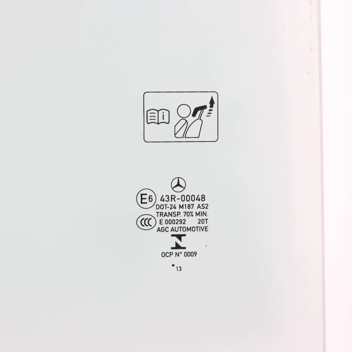 Vidro Porta Traseira Esquerda Mercedes W246 A2467350300 image 6