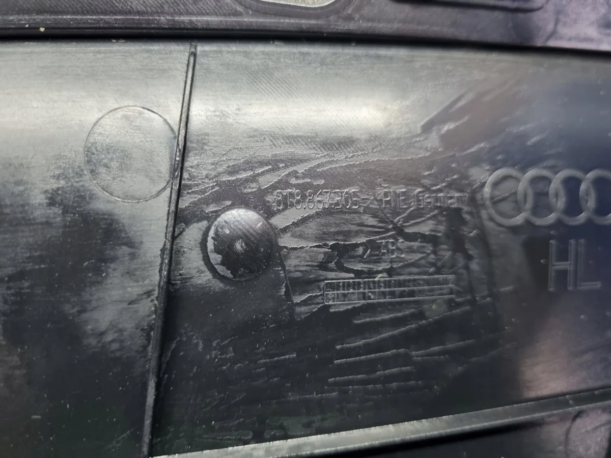 Dörrpanel bak vänster Audi A5 8T brun image 10