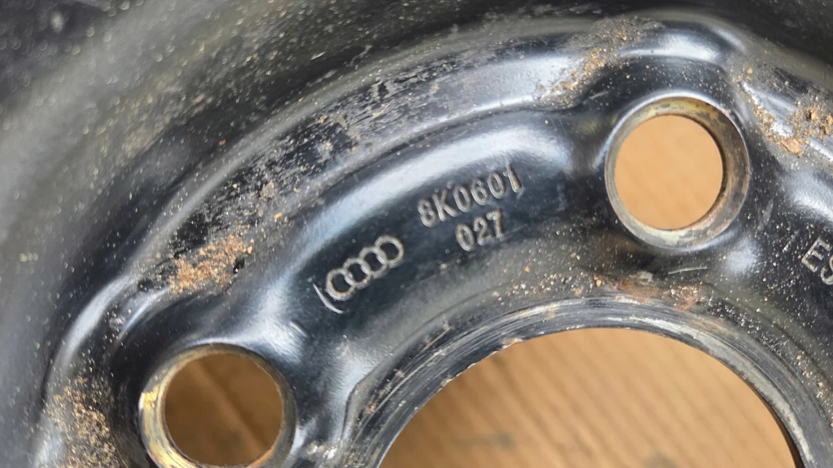Audi A4 Avant 8K5 B8 Spare Wheel 8K0601027