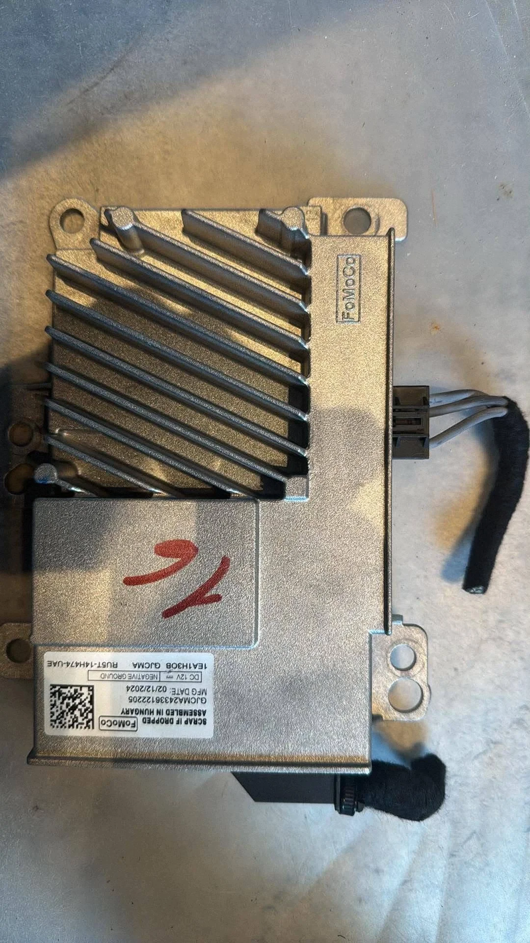 Controlador Gateway Ford Transit Mk8 LIFT RU5T14H47UAE