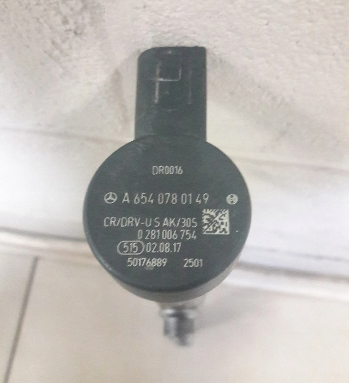 Régulateur Pression Carburant Mercedes A6540780149