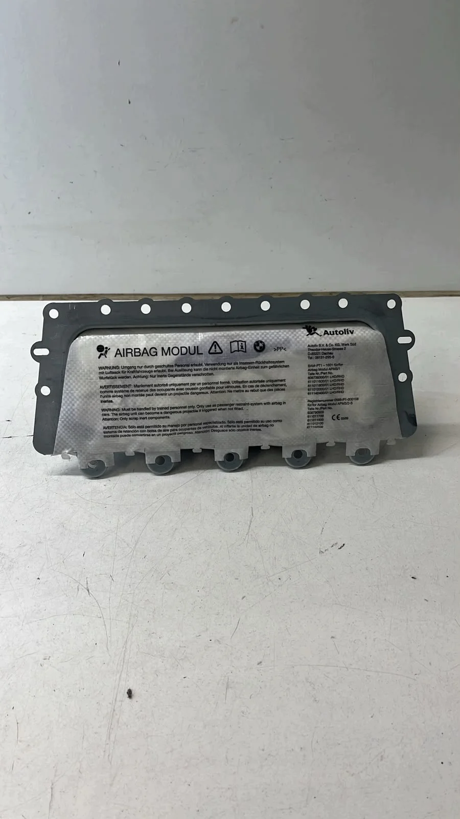 BMW 7 F01 F02 F03 F04 F13 Airbag Beifahrer