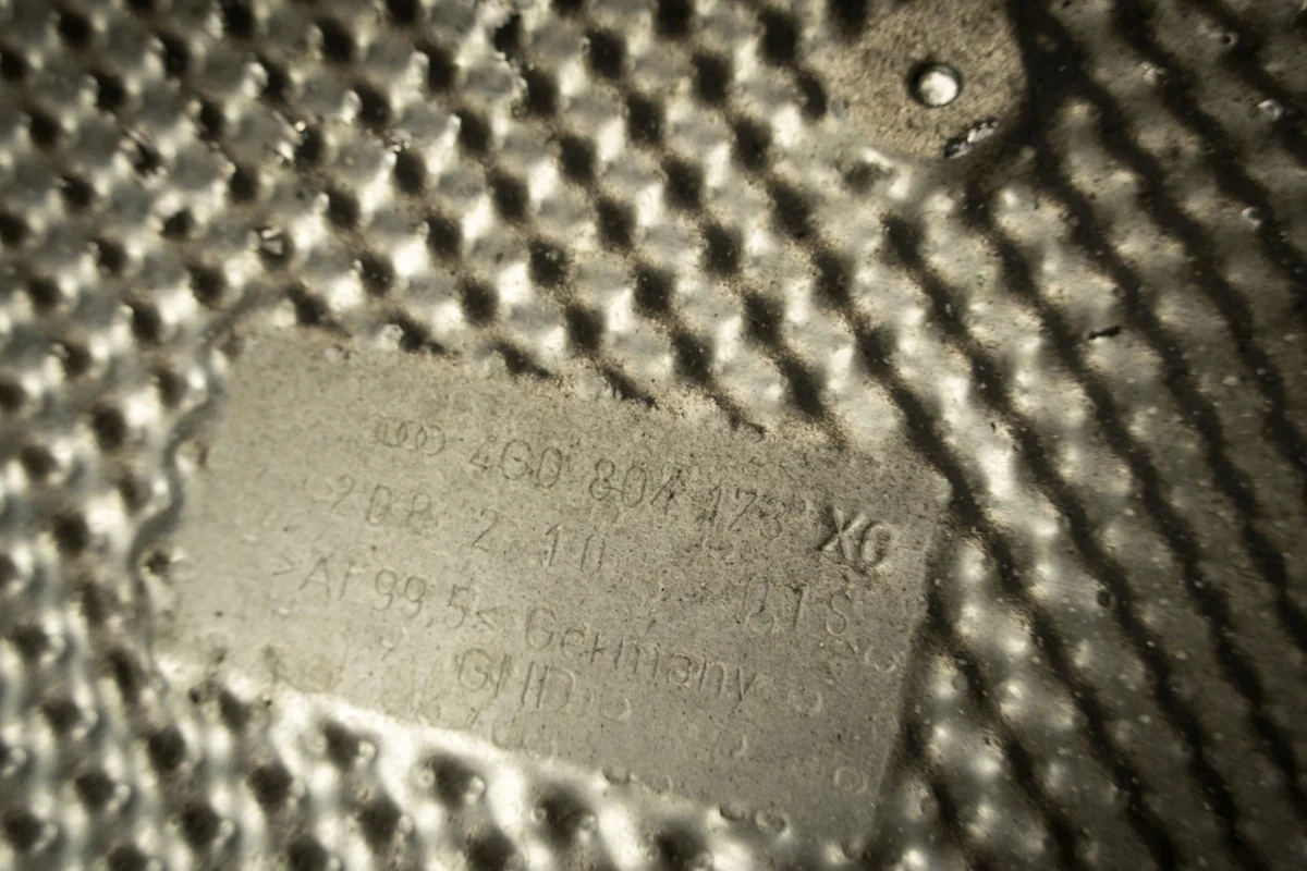 Hitzeschutzblech Auspuff Audi A6 A7 4G0804173C image 3