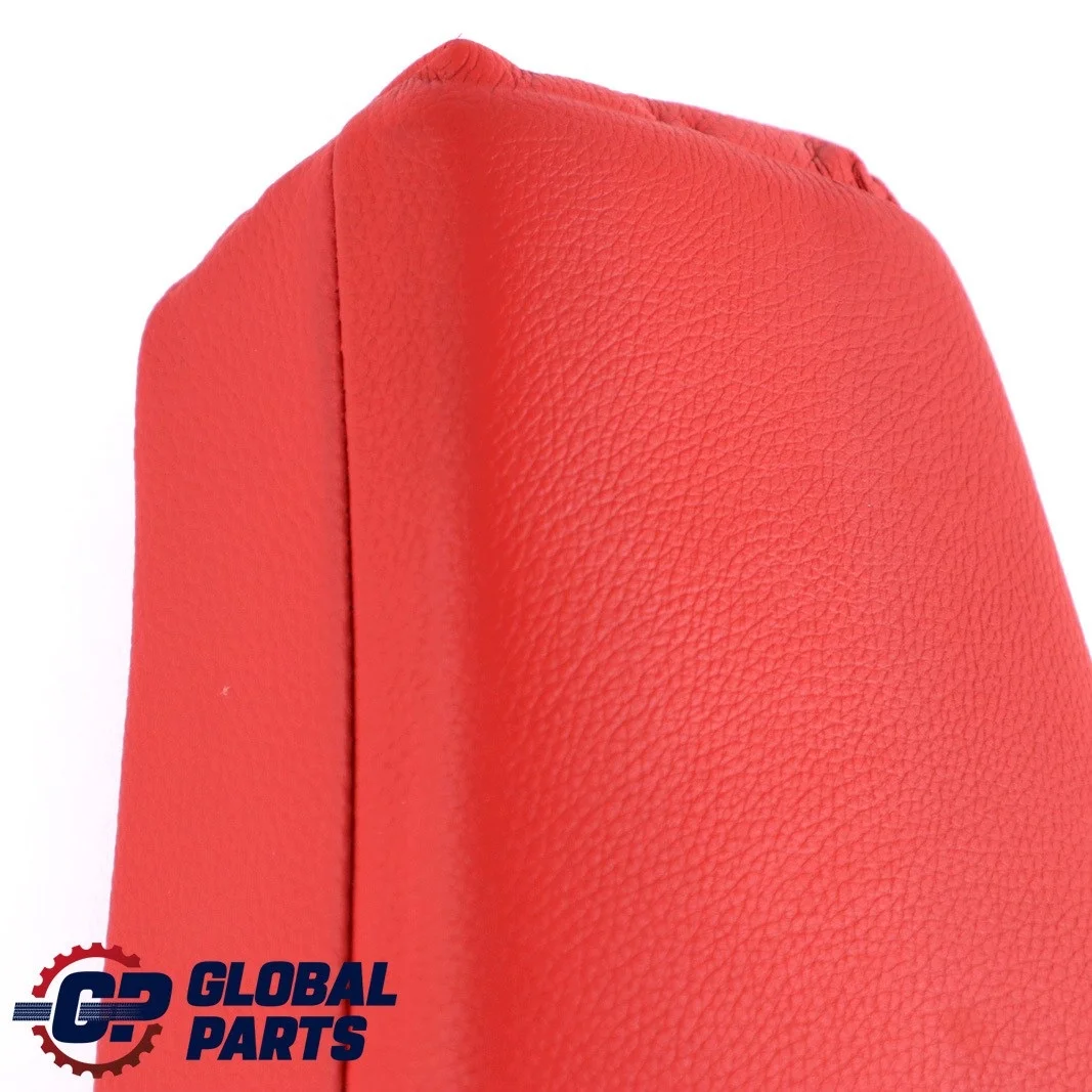 BMW E92 Red Leather Rear Seat Panel Used image 4