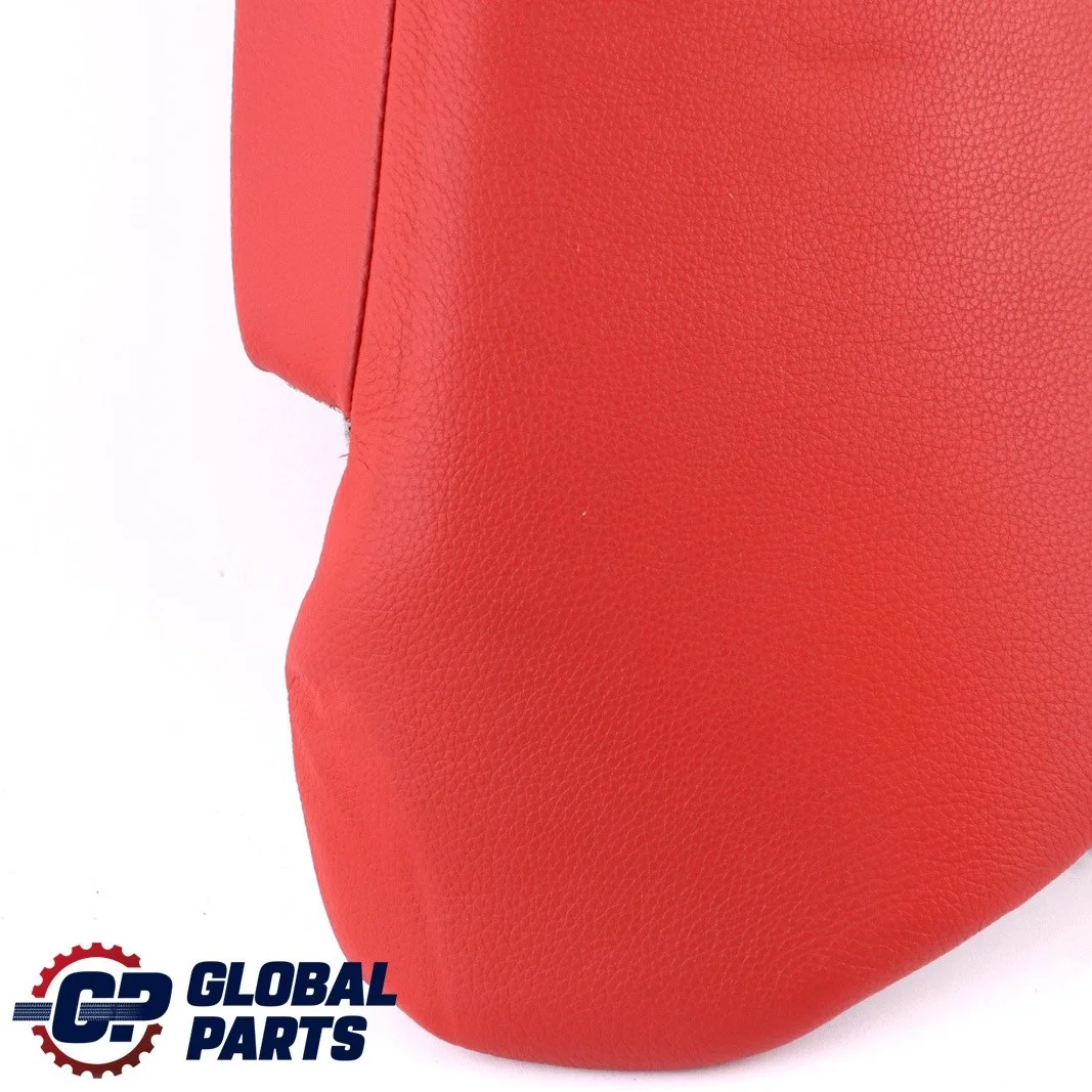 BMW E92 Red Leather Rear Seat Panel Used image 6