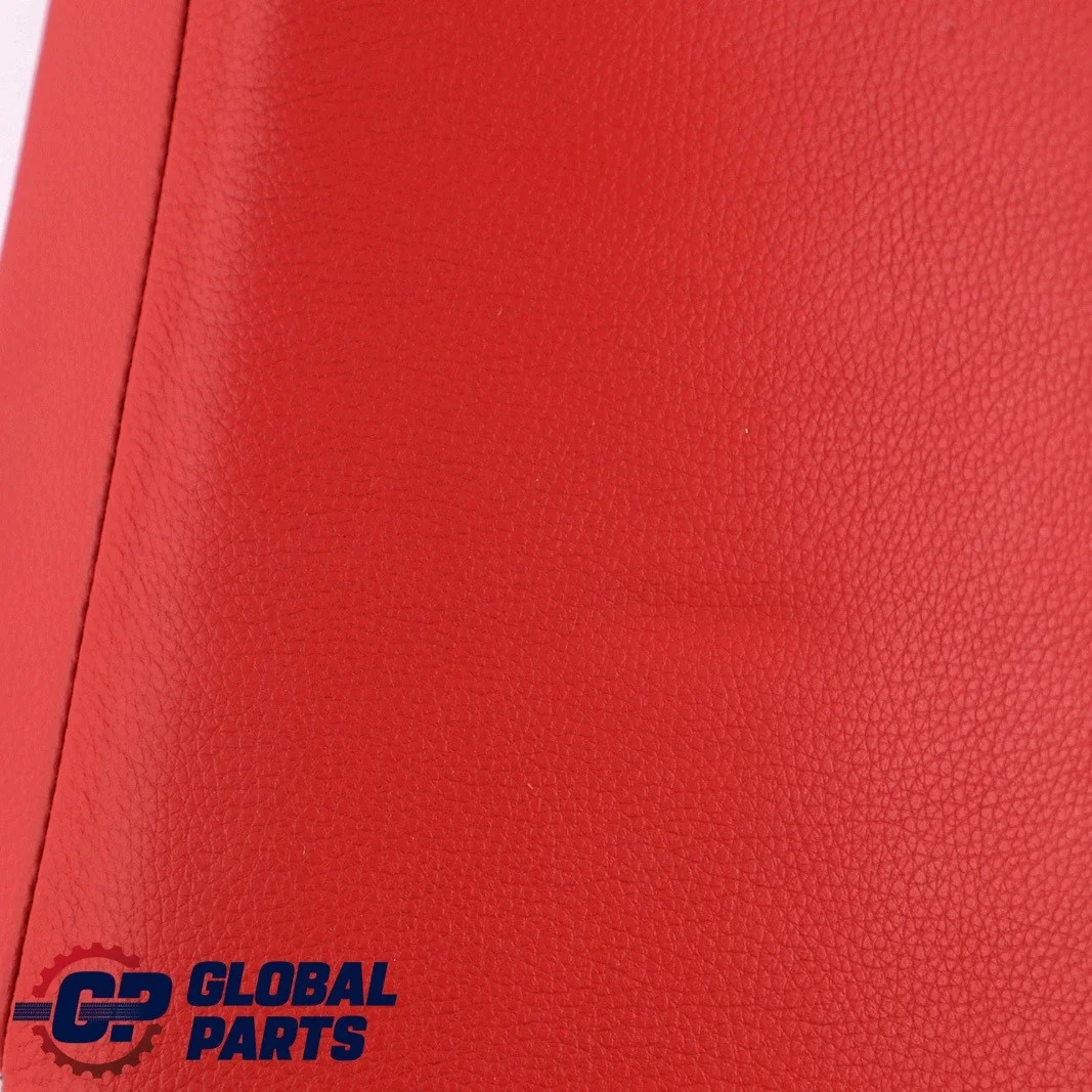 BMW E92 Red Leather Rear Seat Panel Used image 7