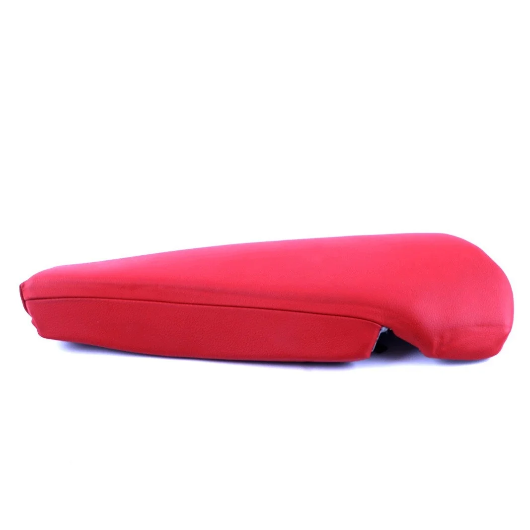 BMW E92 Red Leather Rear Seat Panel Used image 8