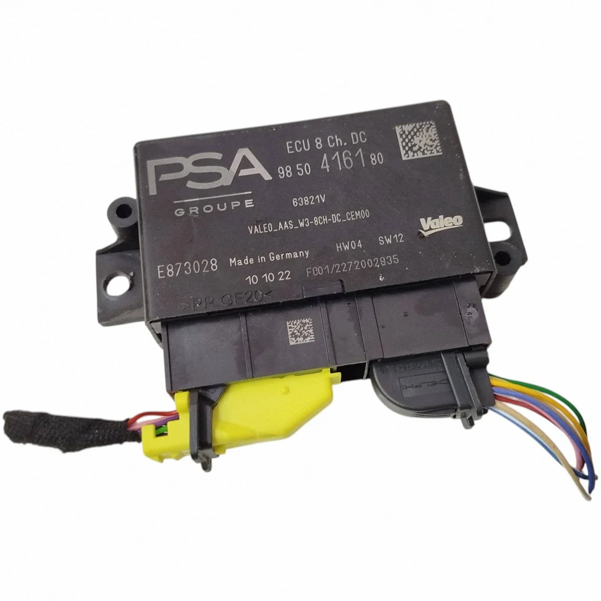 Module PDC Peugeot 308 9850416180