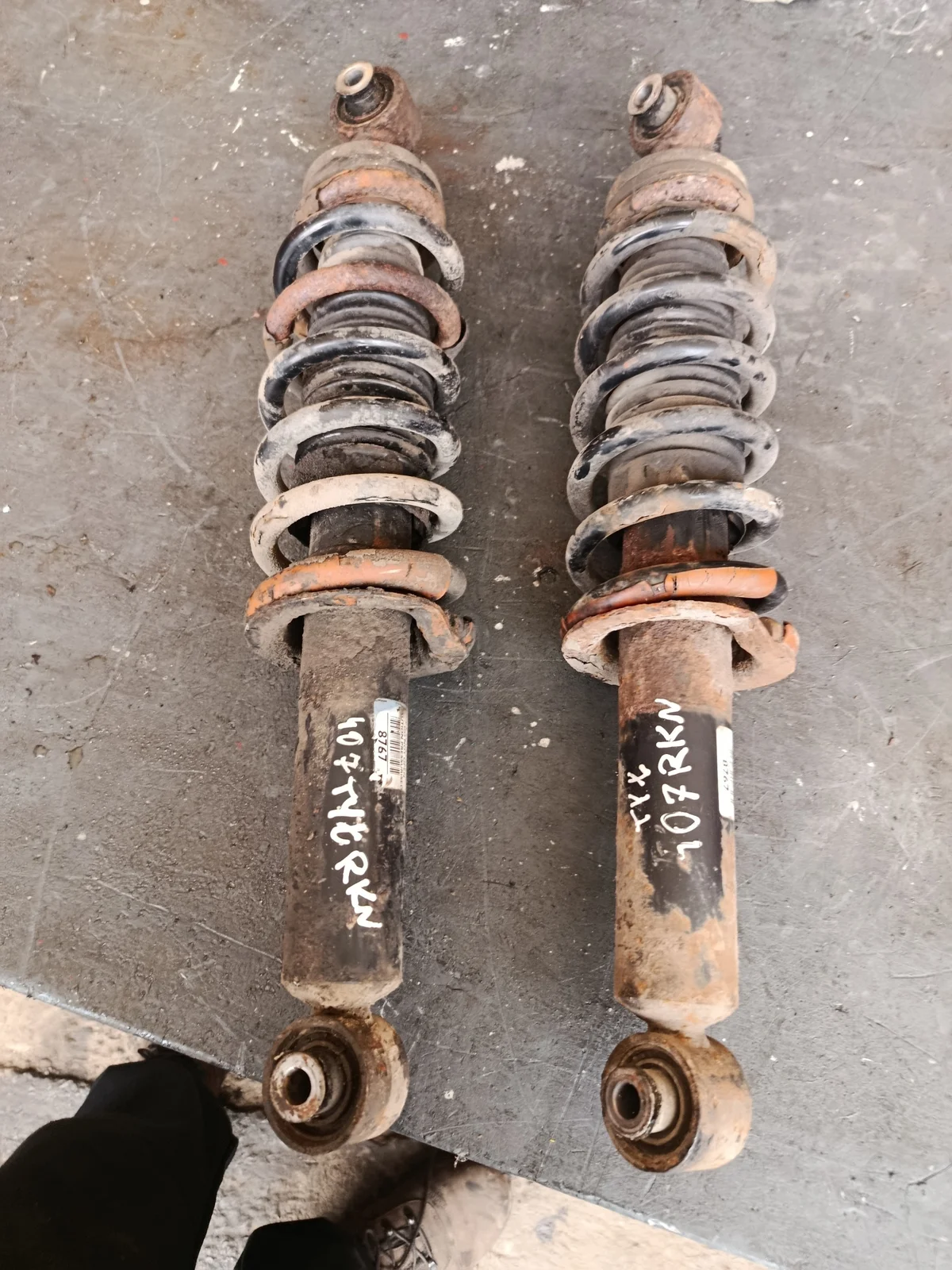 Schokdempers Achter Peugeot 407 Gebruikt