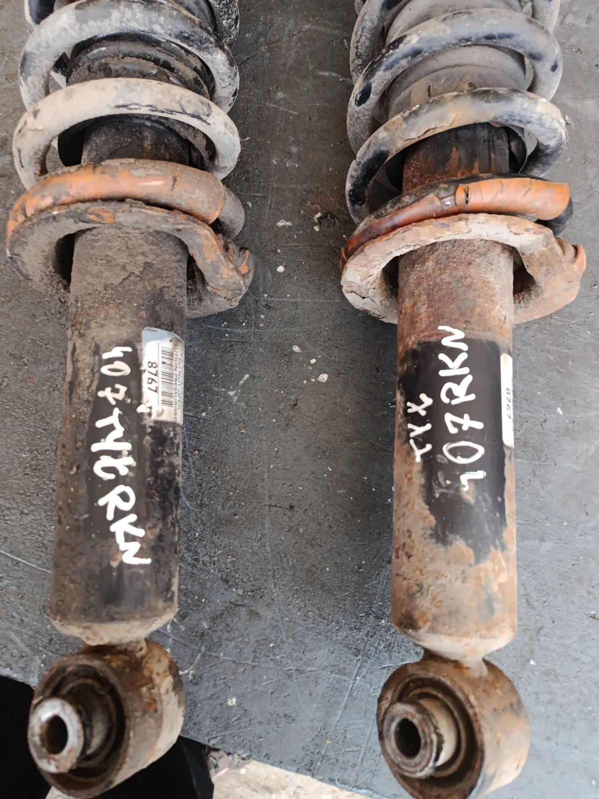 Peugeot 407 Rear Shock Absorbers Used