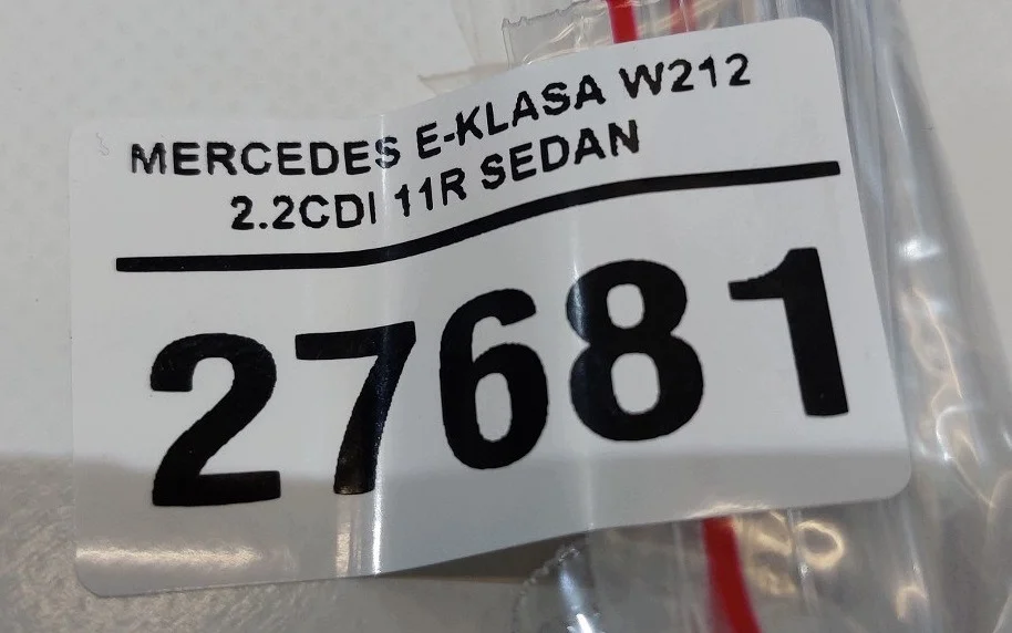 Kraftstoffleitung Mercedes W212 A6510700035 image 3