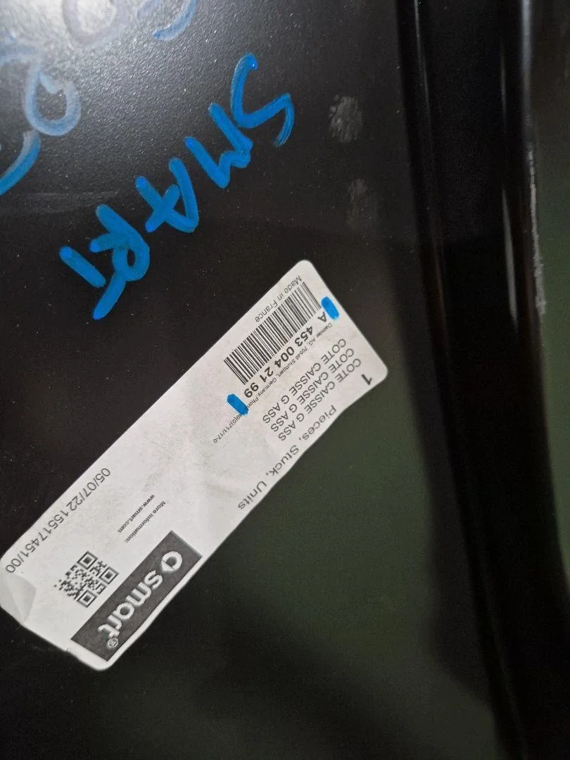 Vänster karossdel Smart Fortwo W453 image 6