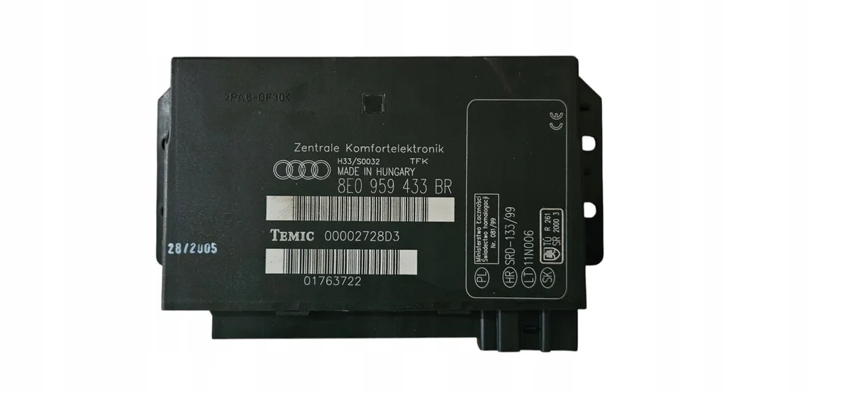 Audi A4 B6 B7 Comfort Module 8E0959433BR