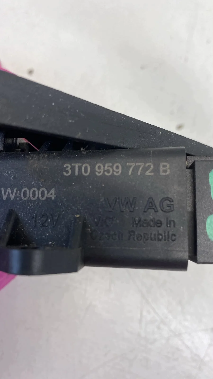 Module de chauffage siège Audi A6 C7 3T0959772B