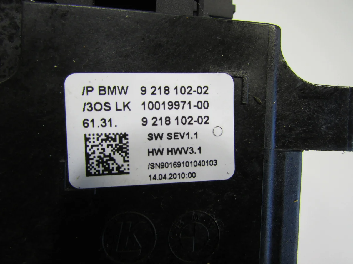 Levier de vitesse BMW F01 750i 9218102-02 image 5
