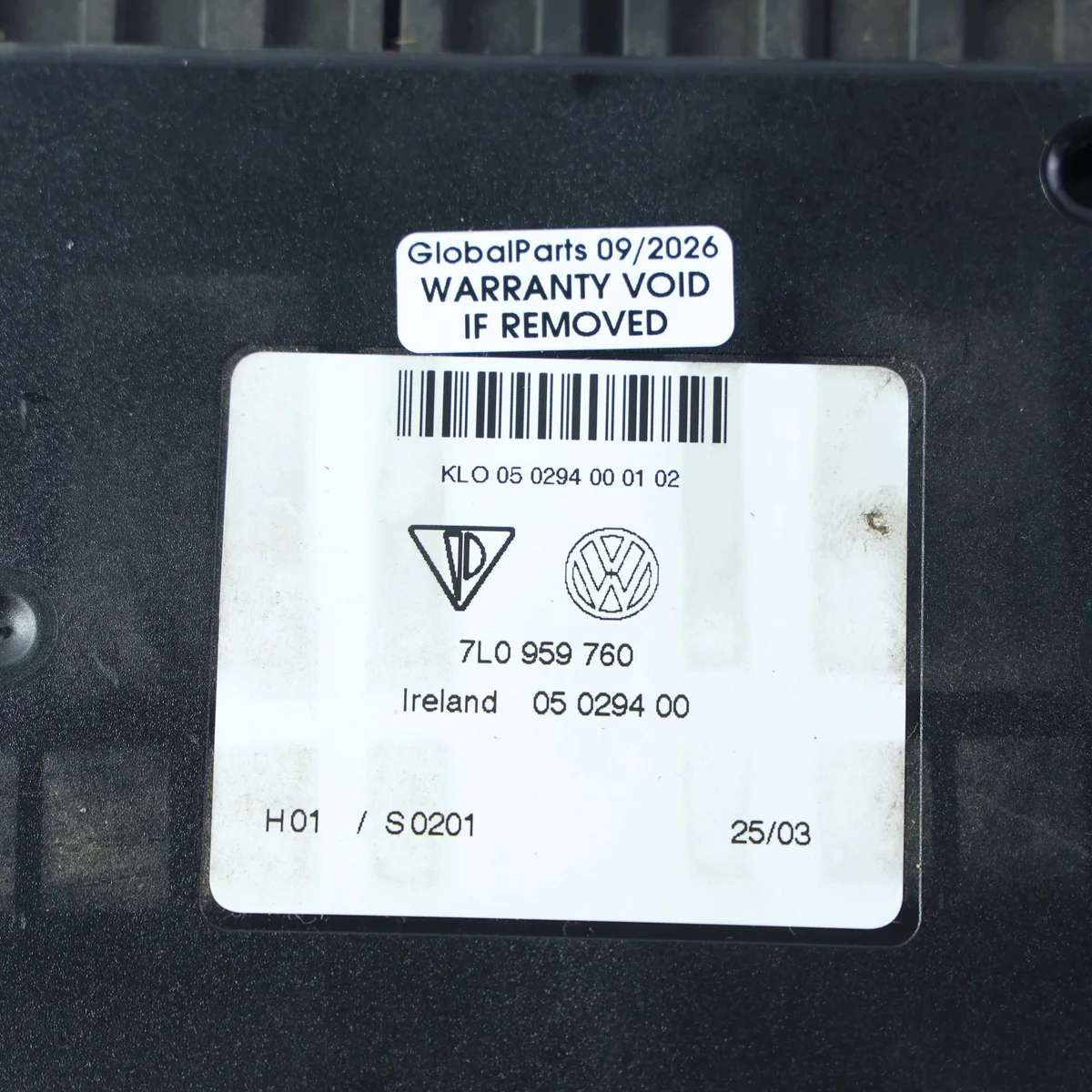 Porsche Cayenne 9PA Seat Control Module 95561874000 image 10
