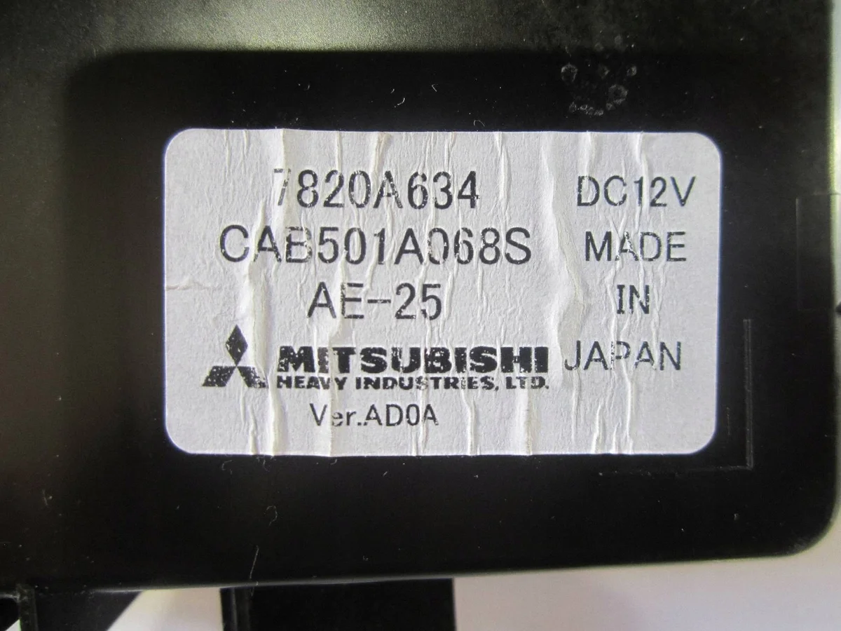 Steuergerät Klima Mitsubishi ASX 7820A634 image 7