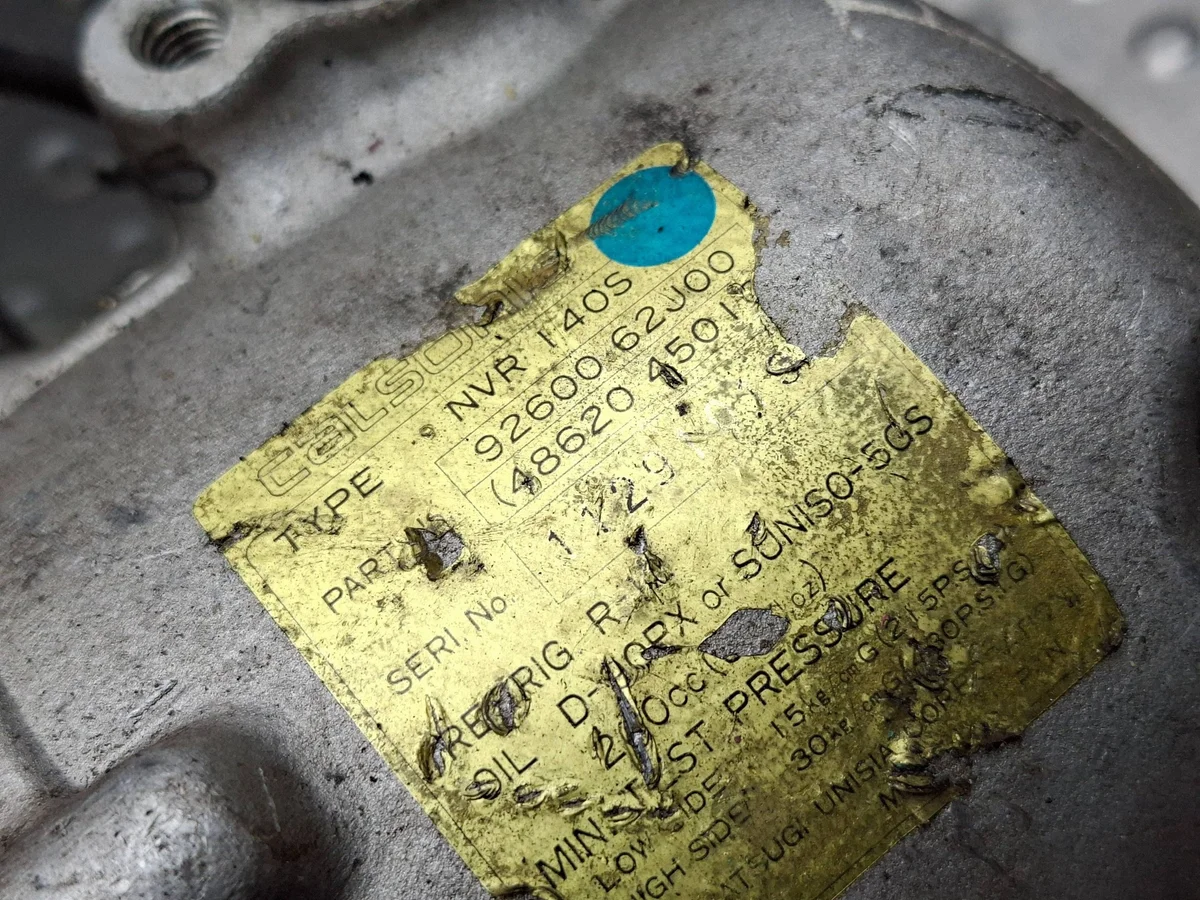 Compresor A/C Nissan Primera P10 1.6 B image 6