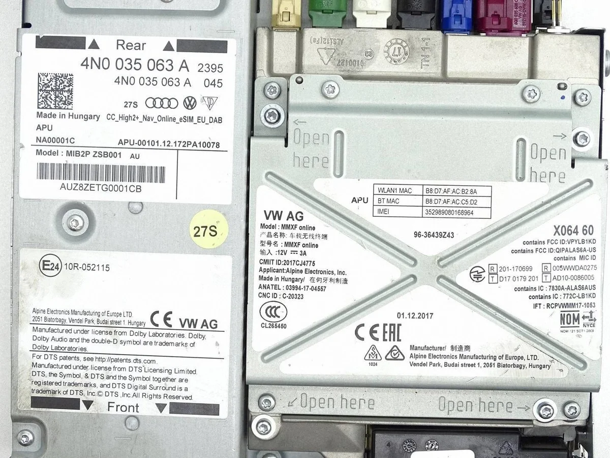 Multimediaenhet Audi A8 D5 4N0035063A image 5
