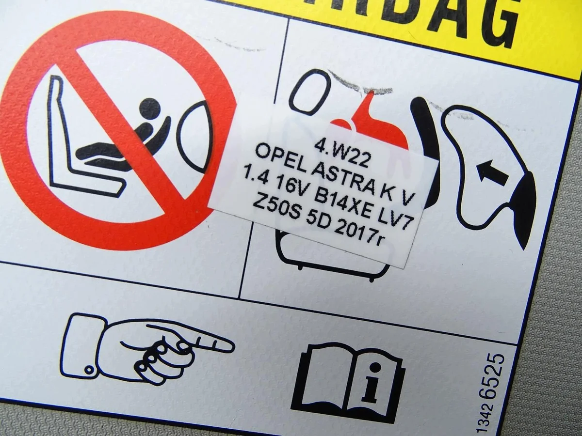 Sonnenschutzblende Opel Astra V K gebraucht image 8
