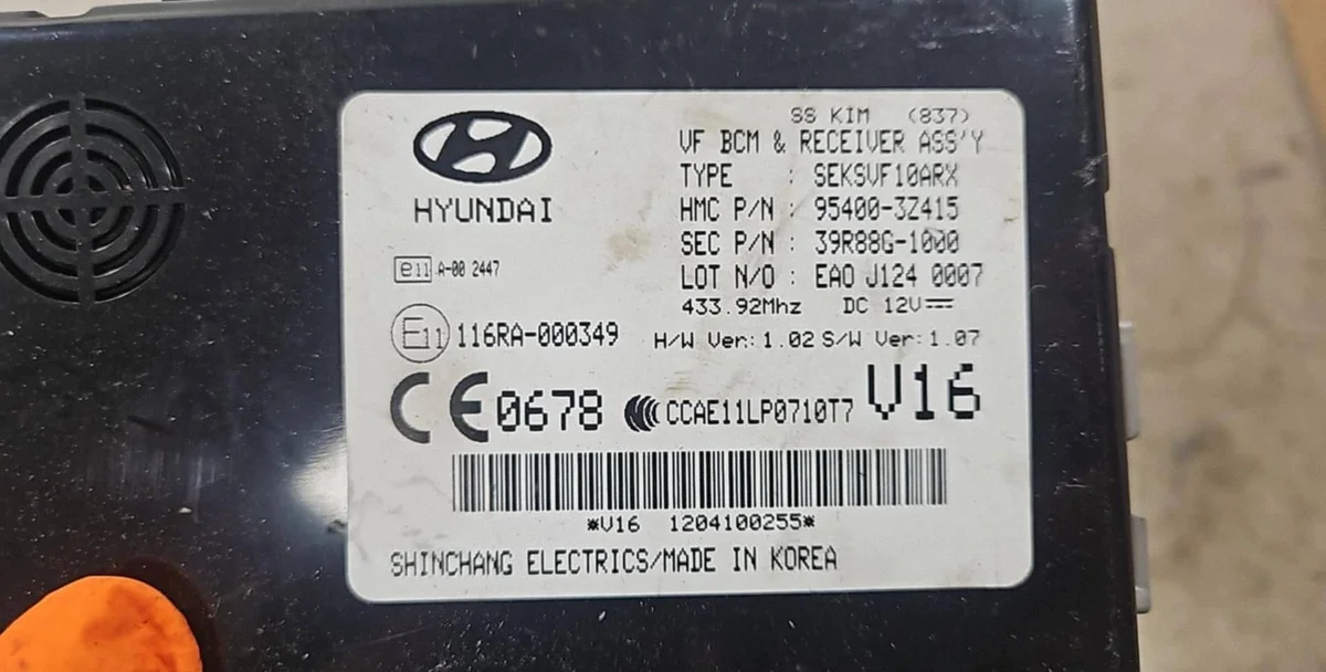 Styrenhet Hyundai i40 954003Z415 image 5