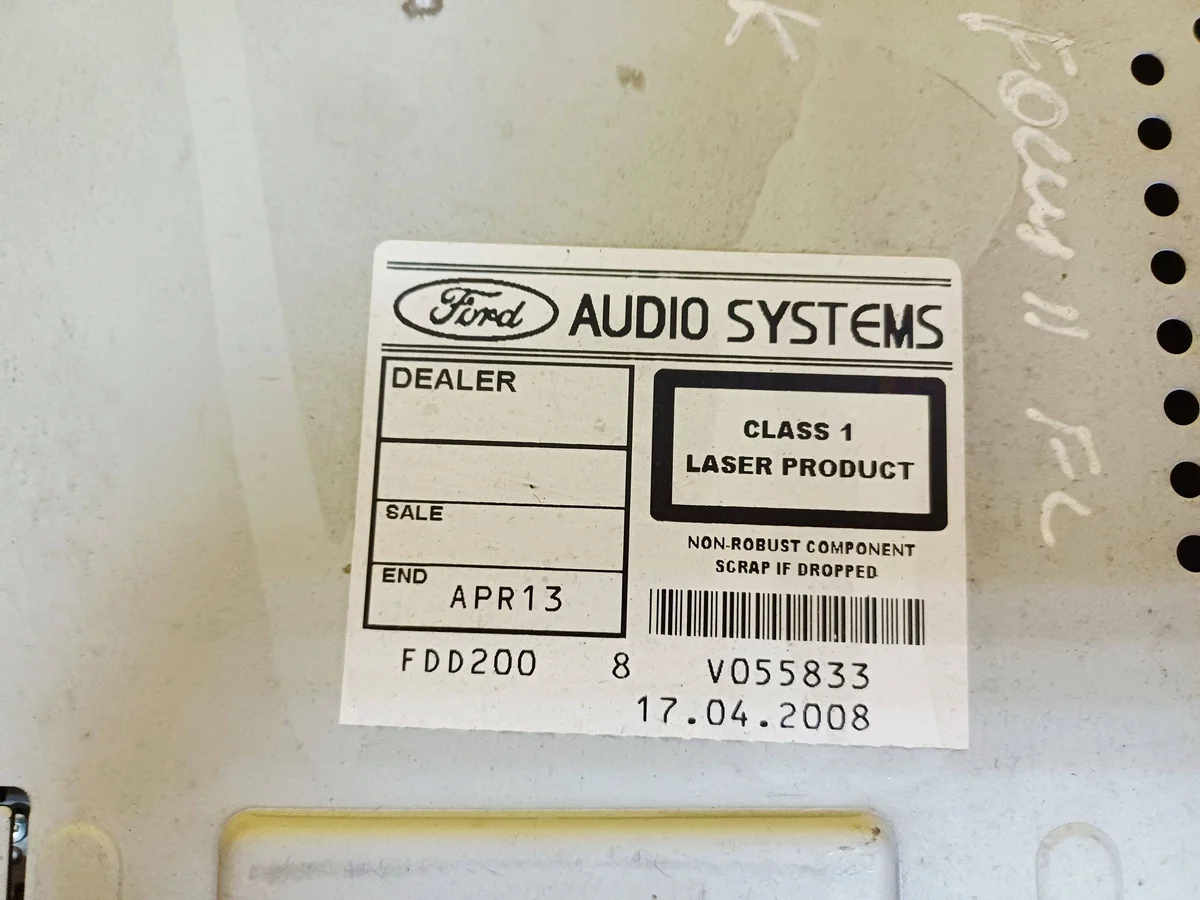 Radio CD Ford Focus MK2 8M5T-18C815-AB DRC126885 image 3