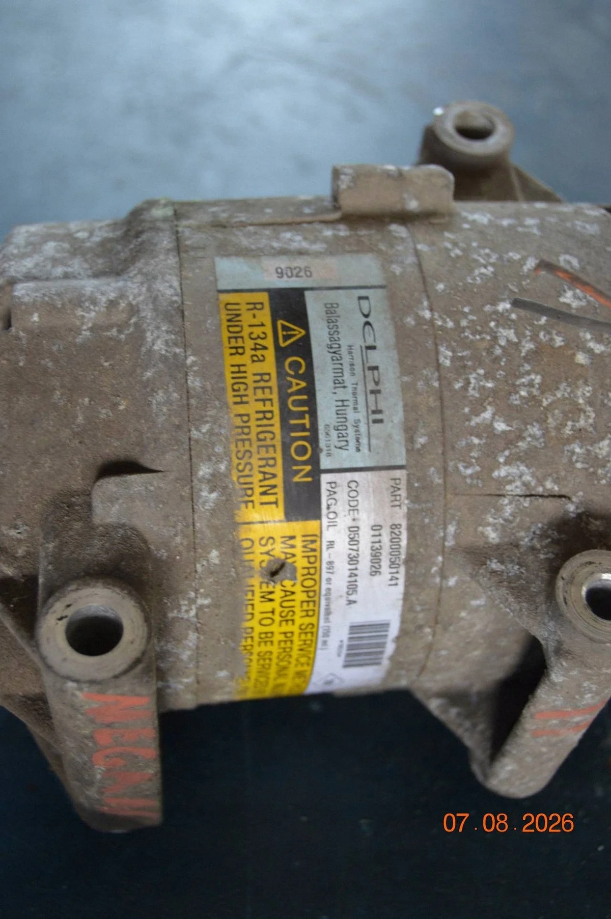 AC Compressor VW Fox 8200050141 image 8