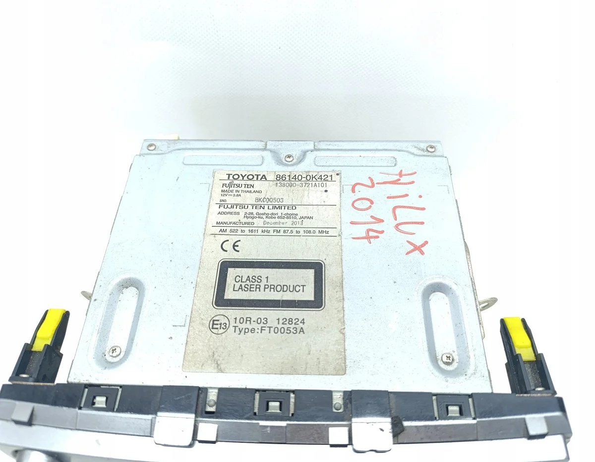 Toyota Hilux VII Radio Navigation GPS 86140-0K421 image 3
