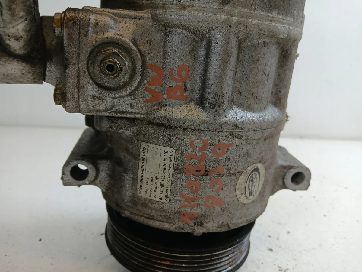 VW Passat B6 A3 8P AC Compressor 1K0820803Q image 6