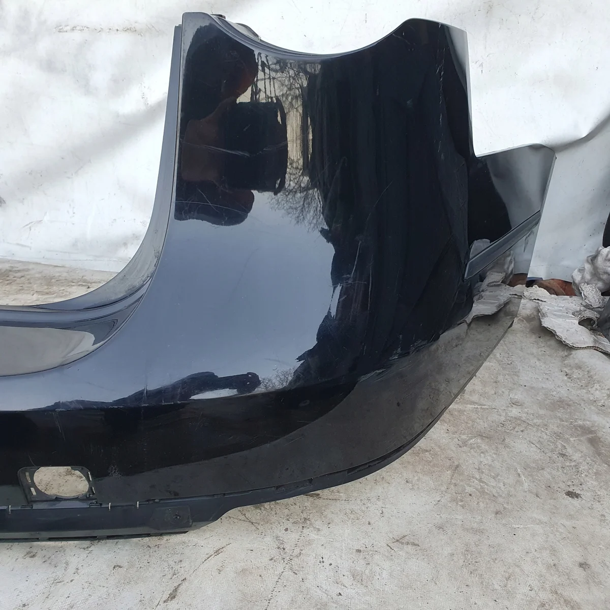 VW Passat B6 Wagon Rear Bumper 3C9807421 image 4