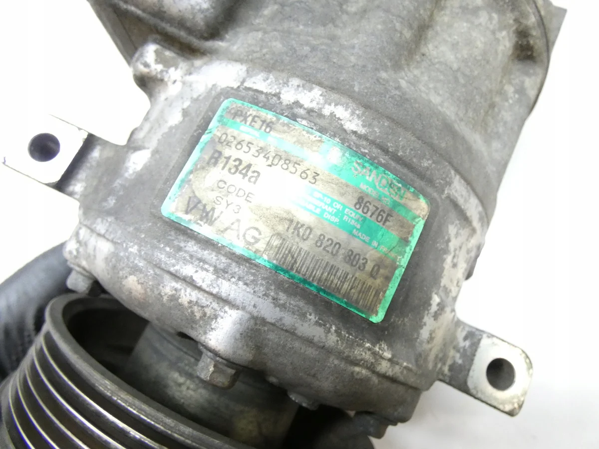 AC Compressor VW Touran 1.9 TDI BKC 1K0820803Q image 8