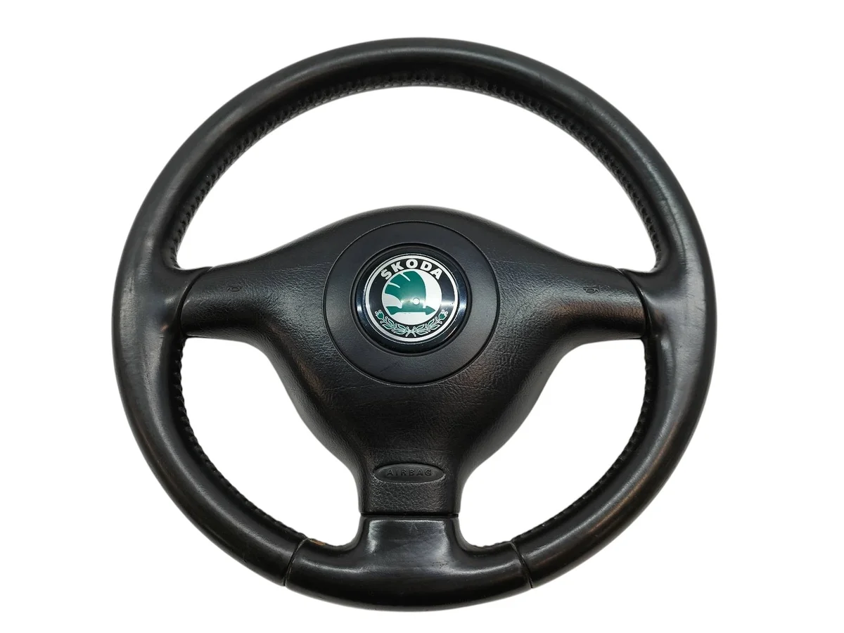 Nahkaohjauspyörä Skoda Fabia I (1999-2007)