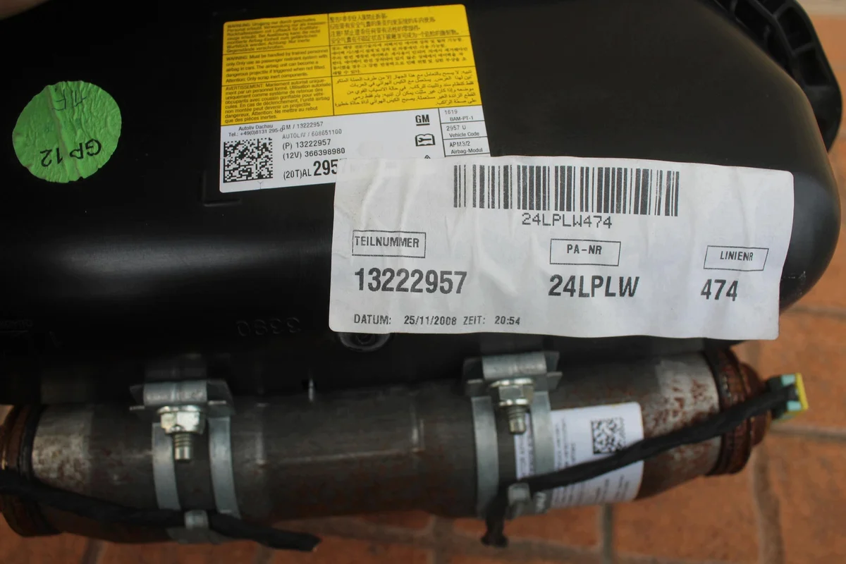 Airbag pasajero Opel Insignia A 13222957 image 4