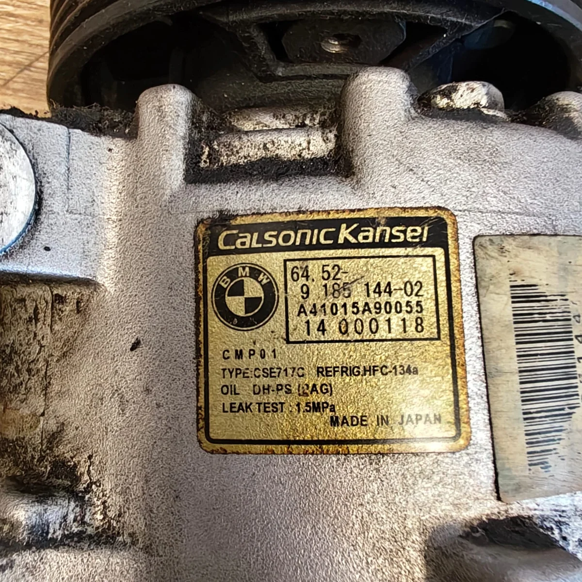 Compressore Clima BMW X5 E70 9185144 image 3