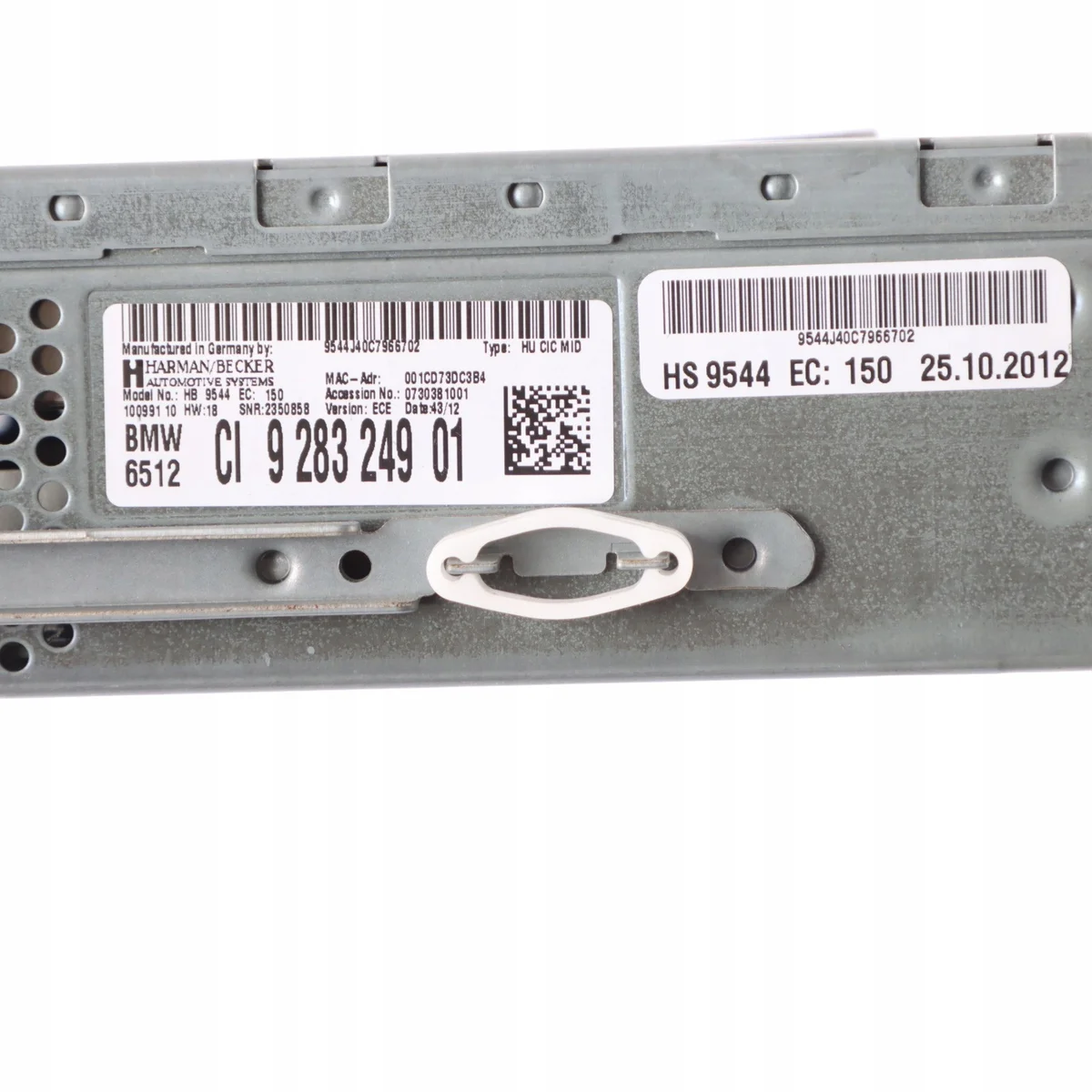 BMW E92 Navigation Radio Reader 9283249 image 9