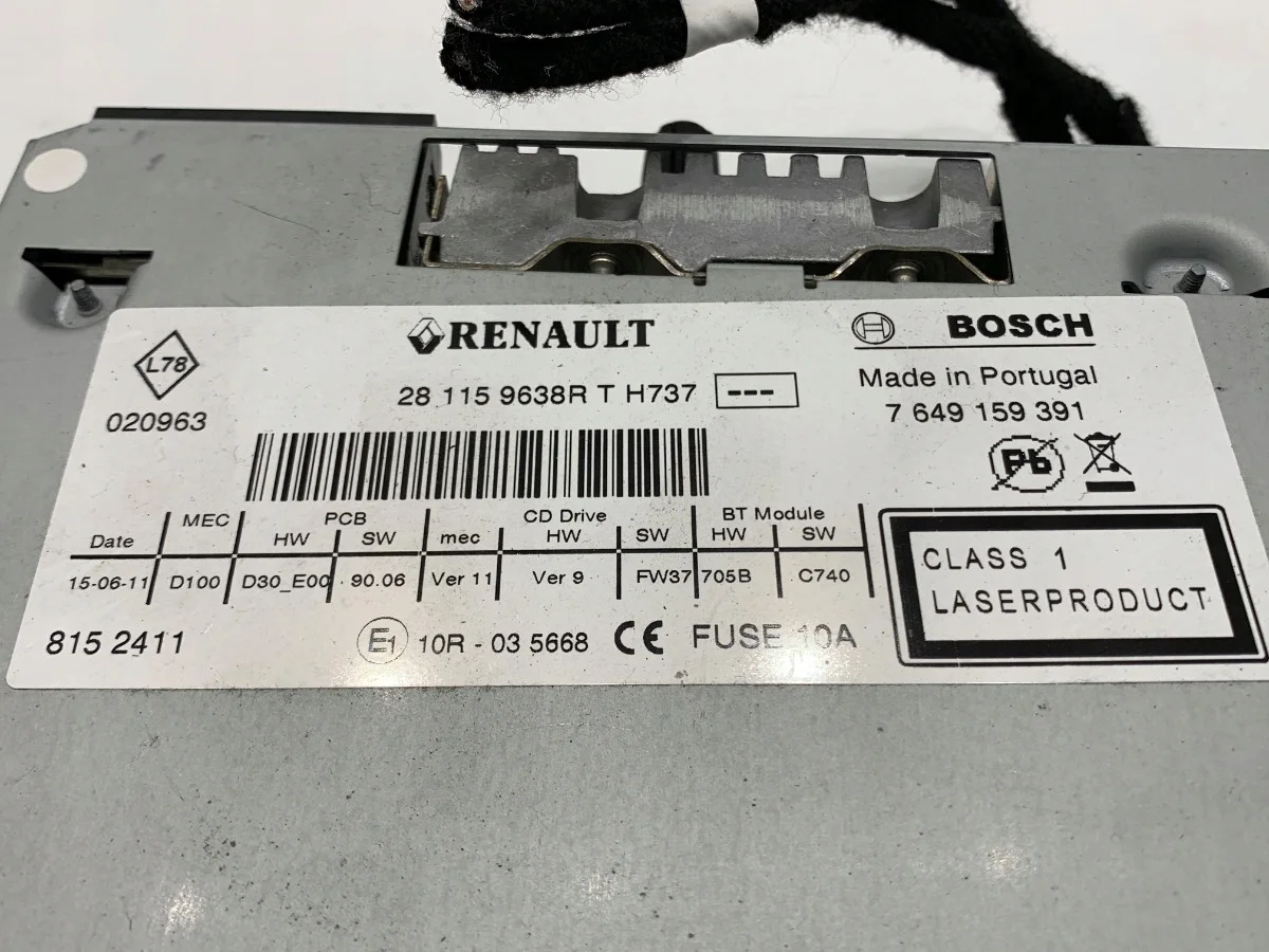 Radio Renault Megane III 281159638R Multimedia image 5