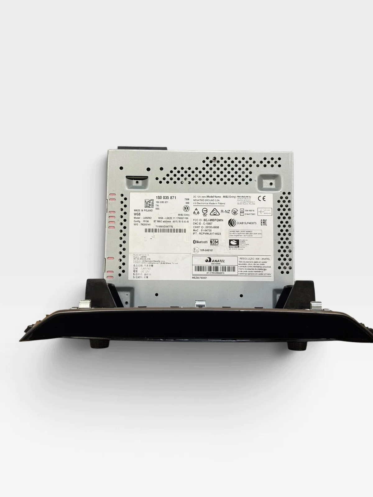 Radio Display VW UP 2017r 1S0035871 image 4