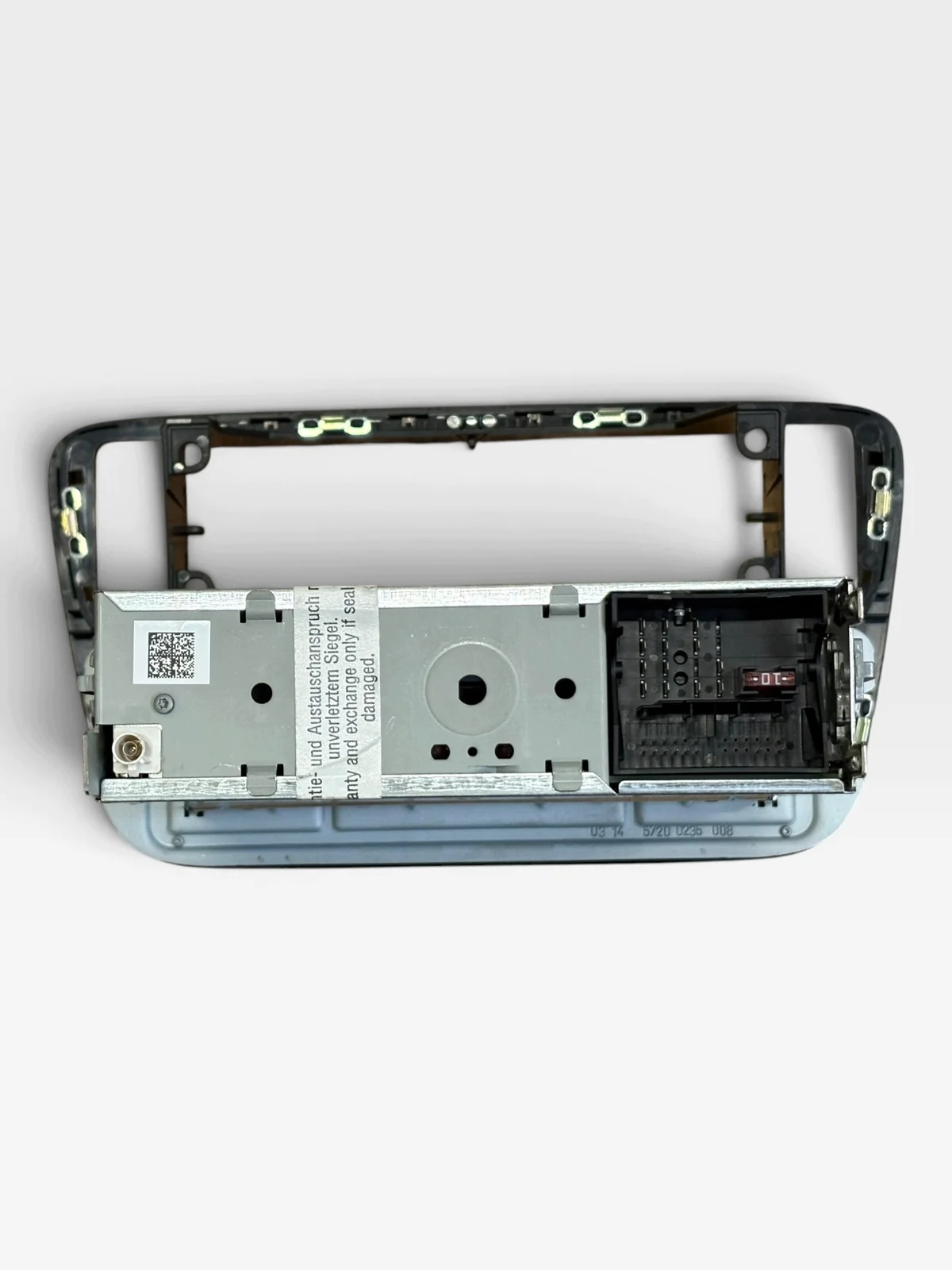 Panneau de commande autoradio CD VW Up 1S0035156J image 9