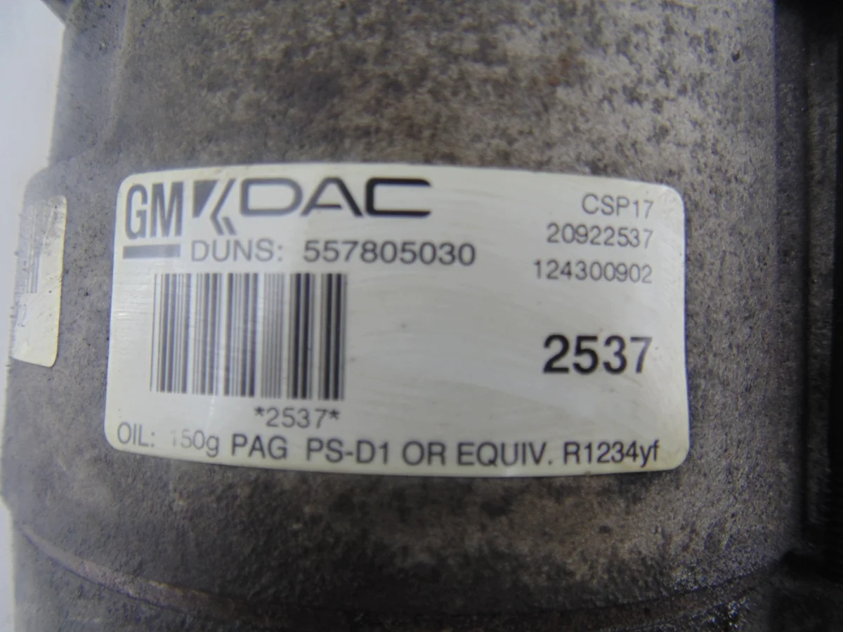 Compressor Ar Condicionado Malibu Captiva 557805030 image 8