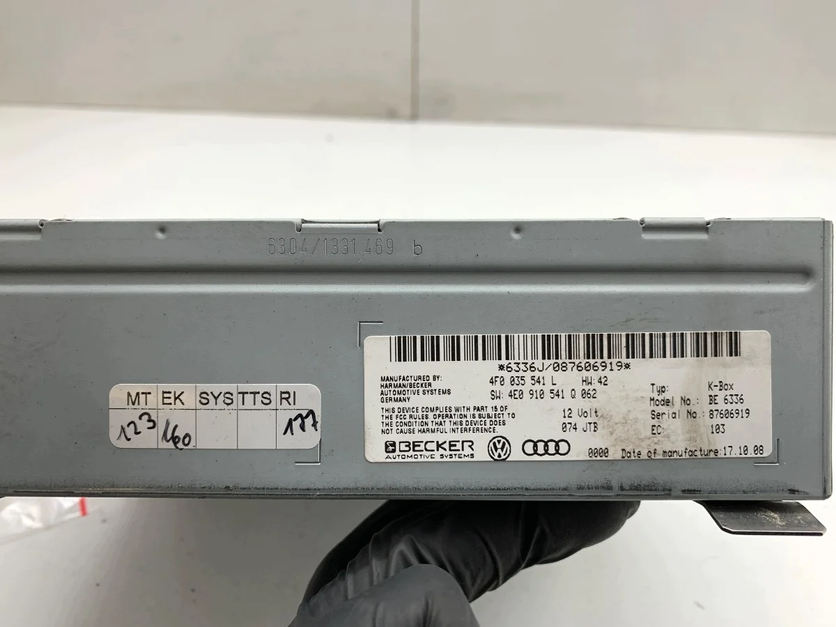 Radio-CD-soitin Audi A4 B8 4F0035541L image 4