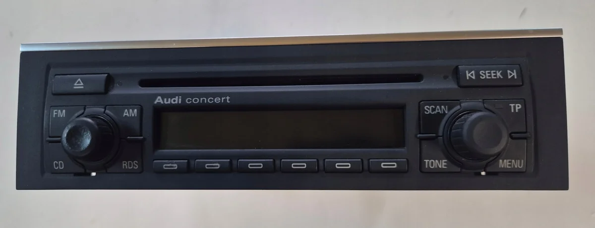 Rádio Audi Concert CD 1DIN Usado