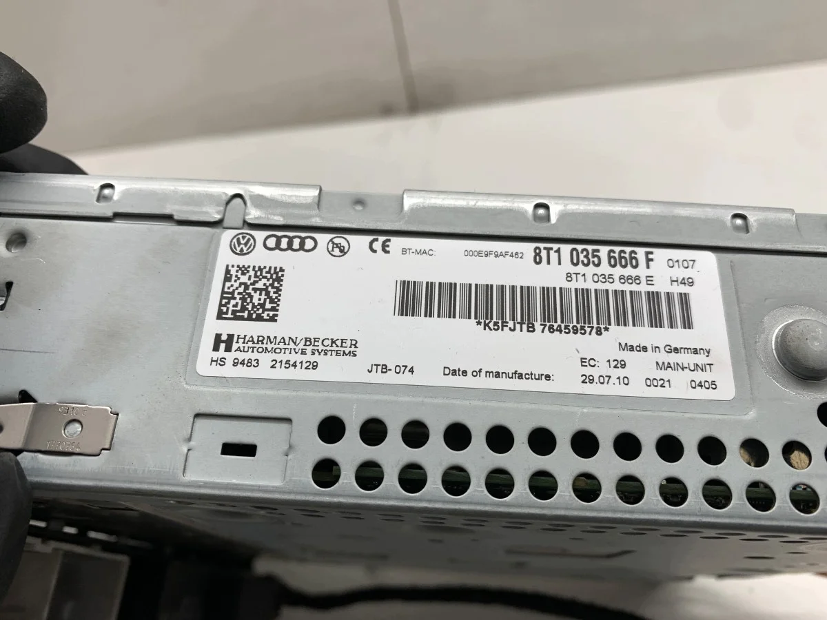 Radio Audi A5 8T 8T1035666F Multimedia Player image 4