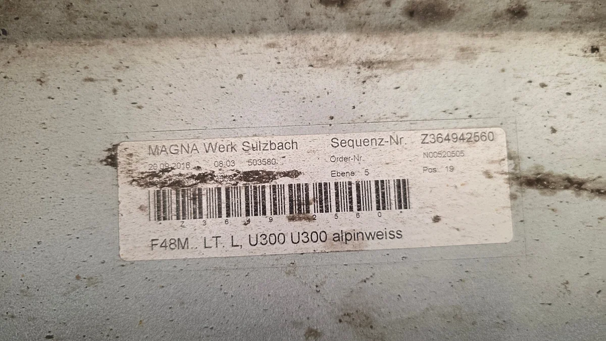 Schwellerleiste links BMW X1 F48 M-Paket image 5