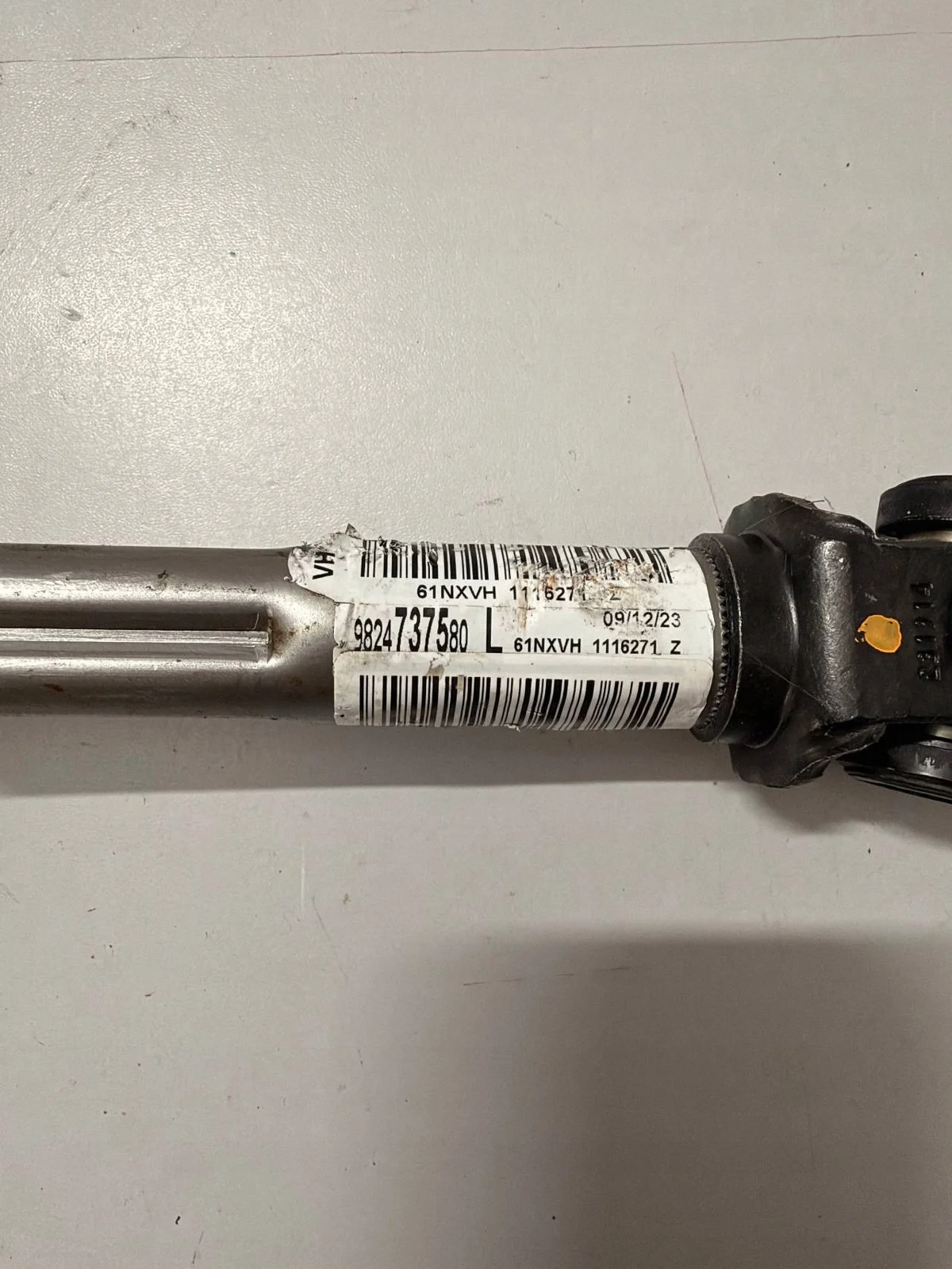 Peugeot Steering Column 9824737580 Used image 4